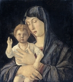 Bellini, Giovanni - Virgin with Standing Blessing Child