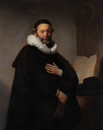 Rembrandt van Rhijn - Portrait of Remonstrant Minister Johannes Wtenbogaert