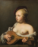 Everdingen, Caesar Boëtius van - Cittern Player