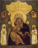 Russian icon - Mother of God of Volokolamsk