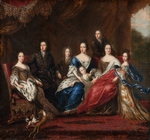 Ehrenstrahl, David Klöcker - The Family of Charles XI of Sweden with relatives from the Duchy of Holstein-Gottorp