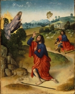 Bouts, Dirk - Moses and the Burning Bush, with Moses Removing His Shoes
