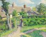 Pissarro, Camille - Peasants' houses, Eragny