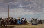 Boudin, Eugène-Louis - The beach