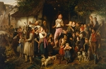 Beinke, Fritz - The juggler: a village fair