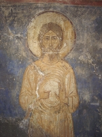 Ancient Russian frescos - Saint Alexius von Edessa