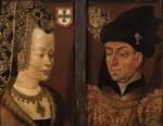 Netherlandish master - Portraits of Philip the Good and Isabella of Portugal