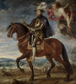 Rubens, Pieter Paul - Portrait of Philip II (1527-1598) on Horseback