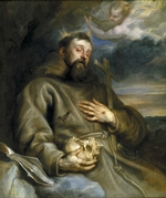 Dyck, Sir Anthony van - Saint Francis of Assisi in Ecstasy