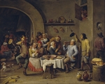 Teniers, David, the Younger - The Bean King (The Feast of the Bean King)