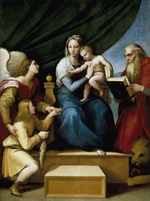 Raphael (Raffaello Sanzio da Urbino) - Madonna with the Fish