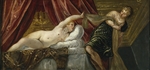 Tintoretto, Jacopo - Joseph and Potiphar's Wife