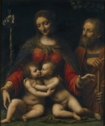 Luini, Bernardino - The Holy Family with John the Baptist