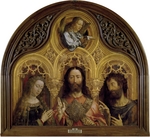 Gossaert, Jan - Christ between the Virgin Mary and Saint John the Baptist