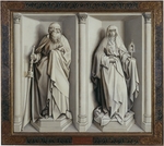 Campin, Robert - The Marriage of Mary and Joseph. (Reverse)