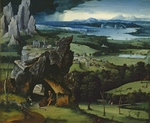 Patinier, Joachim - Landscape With Saint Jerome