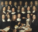 Hoogstraten, Samuel Dirksz, van - Group Portrait of the Mint Masters of Dordrecht