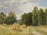 Shishkin, Ivan Ivanovich - Haystacks, Preobrazhenskoe