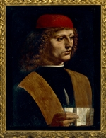 Leonardo da Vinci - Portrait of a Musician (Franchinus Gaffurius?)