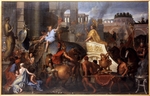 Le Brun, Charles - Alexander Entering Babylon (The Triumph of Alexander the Great)