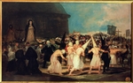 Goya, Francisco, de - A Procession of Flagellants