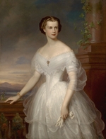 Schrotzberg, Franz - Portrait of Elisabeth of Bavaria