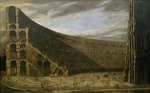 Codazzi, Viviano - Perspective of a Roman amphitheatre