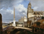 Granet, François Marius - Santa Trinità dei Monti and Villa Medici in Rom