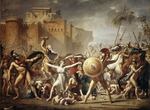 David, Jacques Louis - The Rape of the Sabine Women