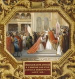 Alaux, Jean - Charlemagne crowns his son Louis the Pious in 813