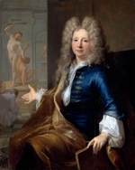 Tocqué, Louis - Portrait of Louis Boullogne the Younger (1654-1733)