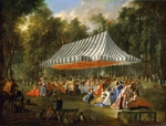 Ollivier, Michel Barthélemy - Celebration give by le Prince Louis François de Conti in honour of Charles William Ferdinand, Hereditary Prince of Brunswick-Lün