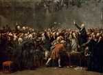 Couder, Auguste - The Tennis Court Oath on 20 June 1789