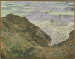 Monet, Claude - On the cliff at Pourville