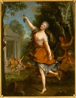 Raoux, Jean - Françoise Prévost as Philomèle in the opera by Louis Lacoste