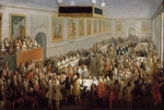 Martin, Pierre-Denis II - Feast given after the Coronation of Louis XV at the Palais Archiepiscopal in Rheims, 25th October 1722