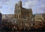 Martin, Pierre-Denis II - Cavalcade of Louis XV after his coronation, 26 October 1722