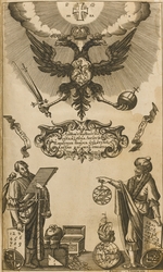 Karnovsky, Mikhail Dmitrievich - Frontispiece of the Arithmetic by Leonty Magnitsky
