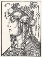 Schoen, Erhard - Portrait of wife of Suleiman the Magnificent