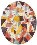 Klee, Paul - Full moon within walls