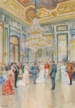 Comba y García, Juan - The wedding of prince Ludwig Ferdinand of Bavaria to Infanta Maria de la Paz of Spain on 2 April 1883