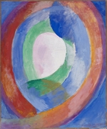 Delaunay, Robert - Formes circulaires, lune no. 1