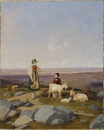 Kobell, Wilhelm, Ritter von - On Gaisalm