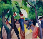 Macke, August - Promenade