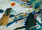 Kandinsky, Wassily Vasilyevich - Romantic Landscape