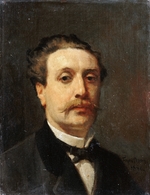 Feyen-Perrin, François Nicolas Auguste - Portrait of Guy de Maupassant