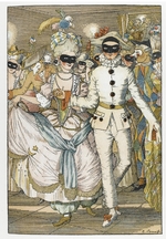 Somov, Konstantin Andreyevich - Illustration for book Le Livre de la Marquise