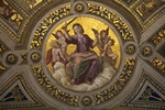 Raphael (Raffaello Sanzio da Urbino) - Lady Justice (Fresco in Stanza della Segnatura)