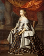 Beaubrun, Charles - Portrait of Maria Theresa of Spain (1638-1683) as Queen of France