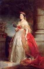 Dubufe, Édouard Louis - Mathilde Laetitia Wilhelmine Bonaparte, Princesse Française (1820-1904)